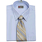 Full Sleeves Matching Shirt and Tie from Raymonds...
