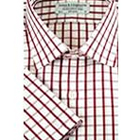 Half check shirt in Red & white from Arrow...