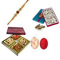 Beguiling Prince Rakhi With Mix Dry Fruits, Kaju K...