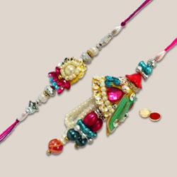 Fantastic set of Bhaiya Bhabhi Rakhi...