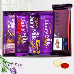Treat of Chocolates from Cadburys with free Roli T...