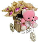 Exceptional Chocolates with a Sweet Teddy on Tricy...