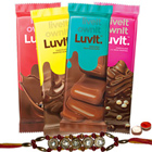 Pleasure Enhancing LuvIt Chocolate Set with Rakhi ...