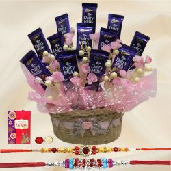 Sweet Memories Chocolates Gift Set with Free 2 Rak...