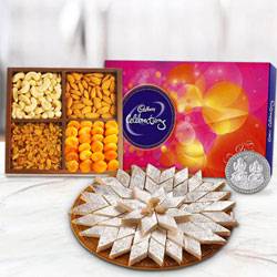 Haldiram Kaju Katli with Dry Fruits and Chocolate ...
