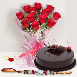 Fabulous Gift of Ambrosial Eggless Cake accompanie...