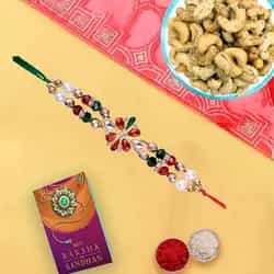 Cashews with Free 2 Rakhis and Roli Tilak Chawal...