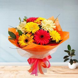 Cultivating Comeliness Gerberas Bouquet...
