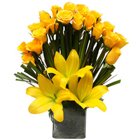 Blazing Blossoms in an Energized Arrangement...