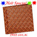 Light Brown Shaded Genuine Leather Mens Wallet fro...