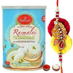 Seductive One Rakhi with Haldiram Rasmalai...