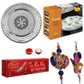 Charming Rakhi Combo With Haldiram Rasmalai , Lind...