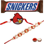 Graceful Bhaiya Rakhi, Angry Bird Kid Rakhi And Sn...
