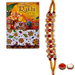 Trendy One Beaded Rakhi...