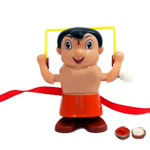 Cute 1 Chhotta Bheem Design Kids Rakhi...