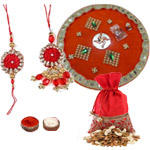 Popular Selection of Decorative Pooja Thali with 1...