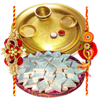 Special Gold Thali with <font color=#FF0000>Haldir...