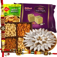 Arresting Hamper of Rakhi Special Tidbits...
