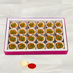 Kaju Pista Premium Sweets from Haldiram with free ...