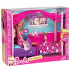 Impressive Barbie Glam Bedroom with Furniture Gift...