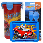Delightful School Time Hot Wheels Tiffin Set...
