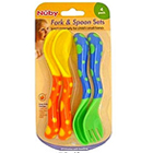 Nuby-2 Pack Angled Starter Spoon & Fork...