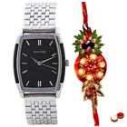 Appealing Sonata Analog Watch for Mens with Free 1...