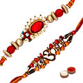Splendid Heart of Love Rakhi <br>...