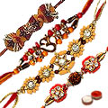 Pretty Exclusive Rakhi Thread with Emotion...