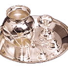 Full Silver Puja Set...