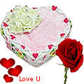 Love Cake N 1 Red Rose...