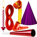 Birthday celebration accessories...