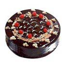 Tasty delicious dark Chocolate Truffle Cake...