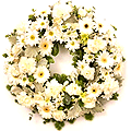 Awesome mixed Flower wreath...