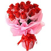 Expressive 15 Red Roses Artificial Arrangement with Affectionate Love Expressive 15 Red Roses Artificial Arrangement with Affectionate Love
