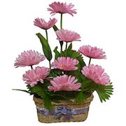 Romantic Thrill Artificial Gerbera Basket Romantic Thrill Artificial Gerbera Basket