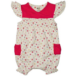 Pleasant Pink Romper by MiniKlub Pleasant Pink Romper by MiniKlub