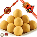 Stunning Rakhi, Chota Bheem Kid Rakhi And Sapid Besan Laddoo. Stunning Rakhi, Chota Bheem Kid Rakhi And Sapid Besan Laddoo.