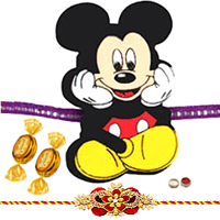 Gladdening Rakhi Combo Gladdening Rakhi Combo