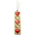 Golden Heart Shaped Pack of Assorted Homemade Chocolates Golden Heart Shaped Pack of Assorted Homemade Chocolates