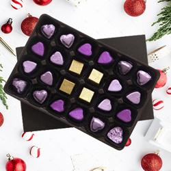 Sumptuous n Delightful pack of 24 pcs Assorted Home made Chocolates Sumptuous n Delightful pack of 24 pcs Assorted Home made Chocolates