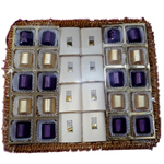 Decorated Platter of 28 pcs. Handmade Chocolates Decorated Platter of 28 pcs. Handmade Chocolates