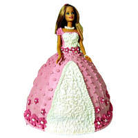 Lip Smacking Barbie Cake Lip Smacking Barbie Cake