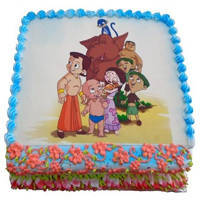 Palatable Joy 2.5 Kg Chota Bheem Cake Palatable Joy 2.5 Kg Chota Bheem Cake