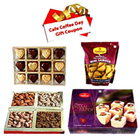 Non-Satiable Desire Dry Fruits and Chocolate Hamper Non-Satiable Desire Dry Fruits and Chocolate Hamper