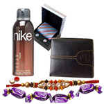 Superb Combo of Gents Accessories with Free Rakhi and Roli Tilak Chawal Superb Combo of Gents Accessories with Free Rakhi and Roli Tilak Chawal