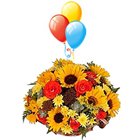Bouquet with Balloons Bouquet with Balloons