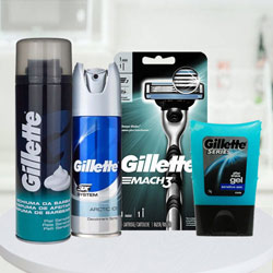 Refreshing Gillette shaving pack Refreshing Gillette shaving pack