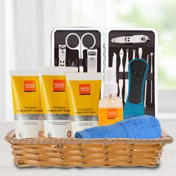 Precious Basket Full of Essential VLCC Foot Products Precious Basket Full of Essential VLCC Foot Products