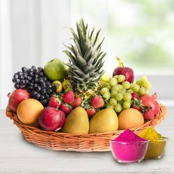 Delicious Seasonal Fruits basket gift hamper Delicious Seasonal Fruits basket gift hamper